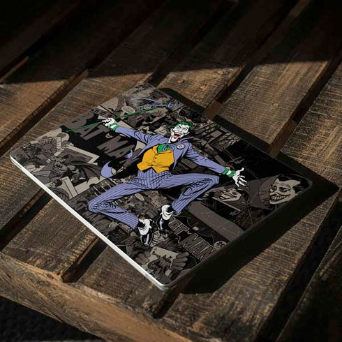 DC Comics The Joker Vintage Action pose pattern Surface Laptop 2 Skin